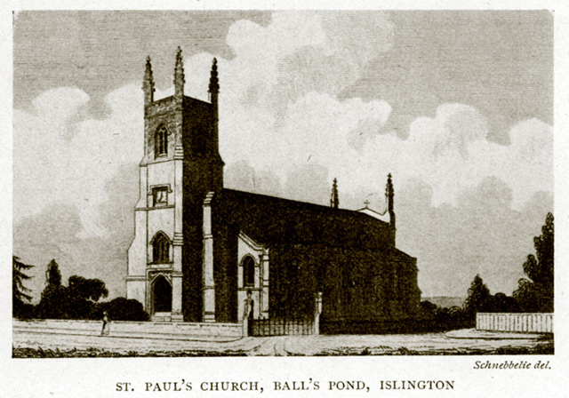 St Pauls Church, Balls Pond Road